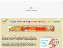 Tablet Screenshot of coloringbooksfree.com